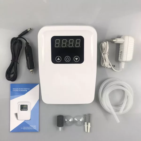 Ozone generator for home use with accessories