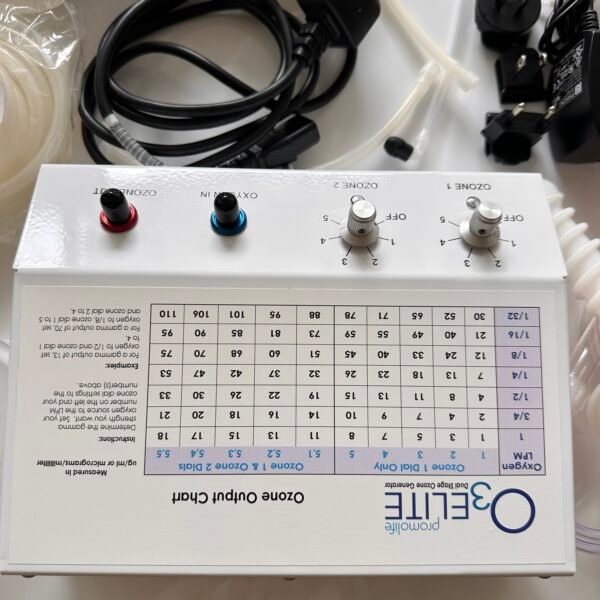 img_0013 Used Promolife O3 Elite Dual Ozone Generator and Insufflation set
